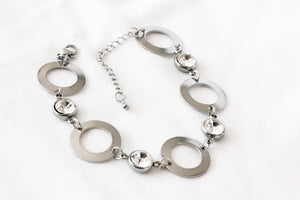 Circle stainless steel bracelet
