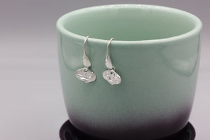 Arabesque fine silver earrings