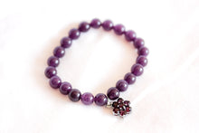 Load image into Gallery viewer, Gemstone charm bracelets